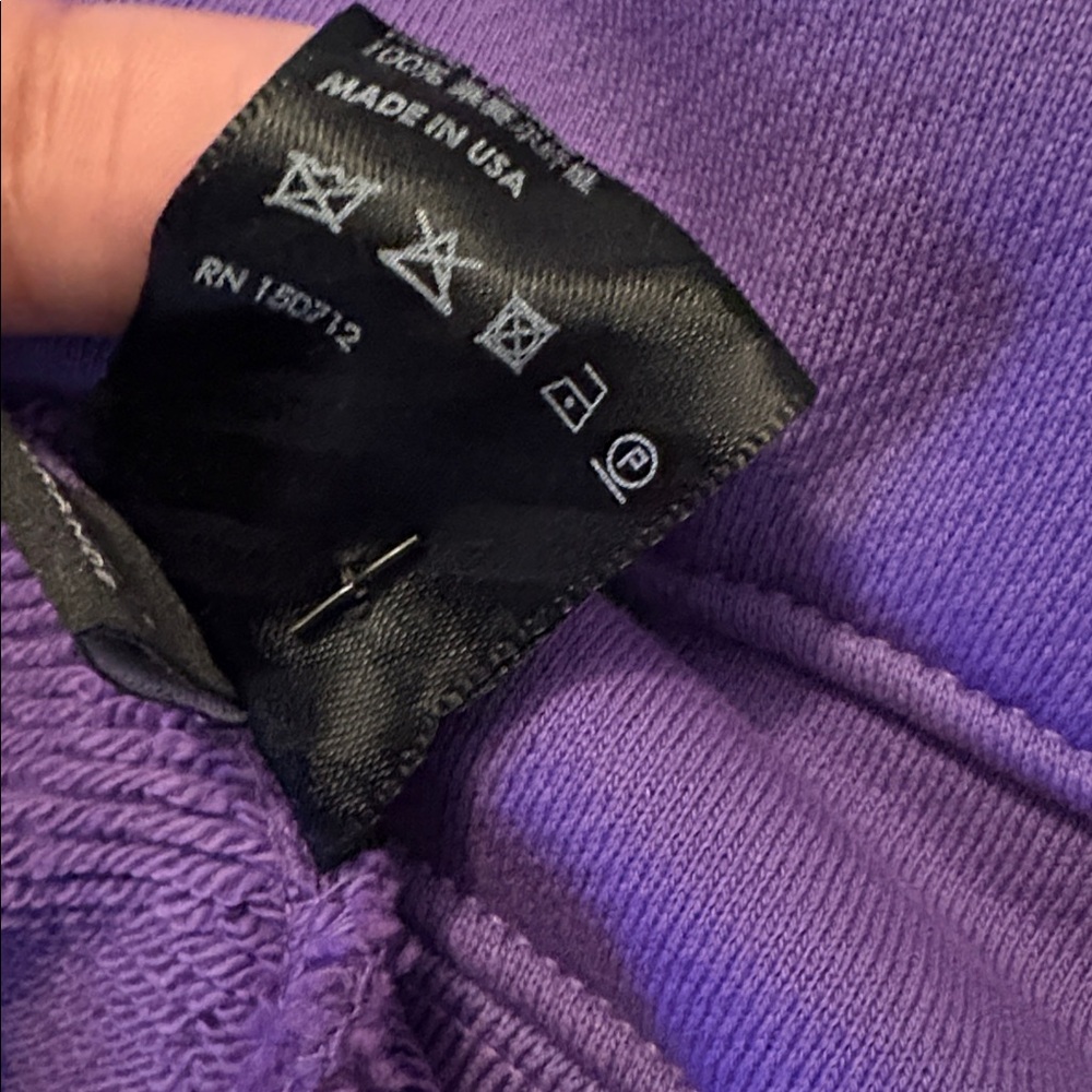 Amiri Purple Logo Hoodie (Winter 2023) - Picture 13 of 13